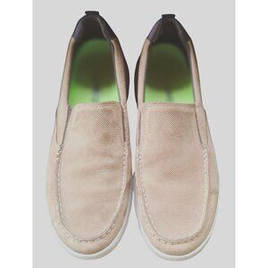 Rockport Mens Casual Slip-On Loafers Size 10 Tan Leather Classic Outdoor Relax